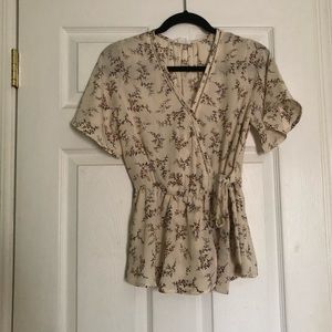 TJ Maxx Peplum Blouse